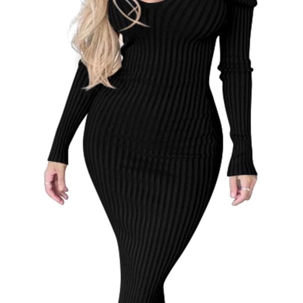 Ribbed dress